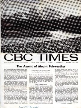 "The Ascent of Mt. Fairweather - CBC Times"