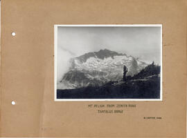 "Mt. Pelion from Zenith Ridge Tantalus Range"