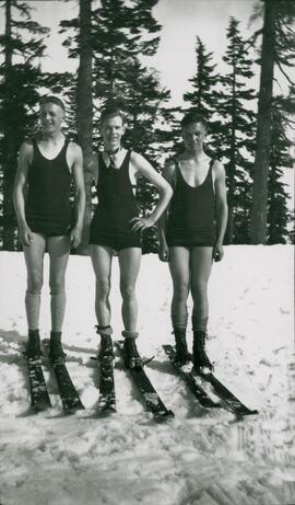 "Skiers in Swimsuits"