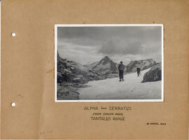 "Alpha and Serratus from Zenith Ridge, Tantalus Range"