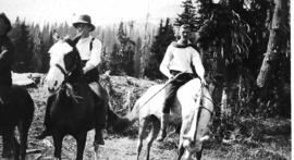 "Men on horses, 1914"