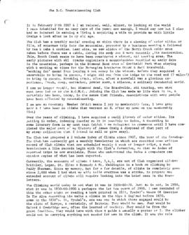 "The B.C. Mountaineering Club"
