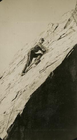 "Jim Hudson on the Camel's Head, 1924"