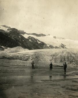 "Tongue of Sphinx Glacier, 1917"